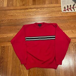 Y2K heavyweight‎ croft and barrow striped sweater